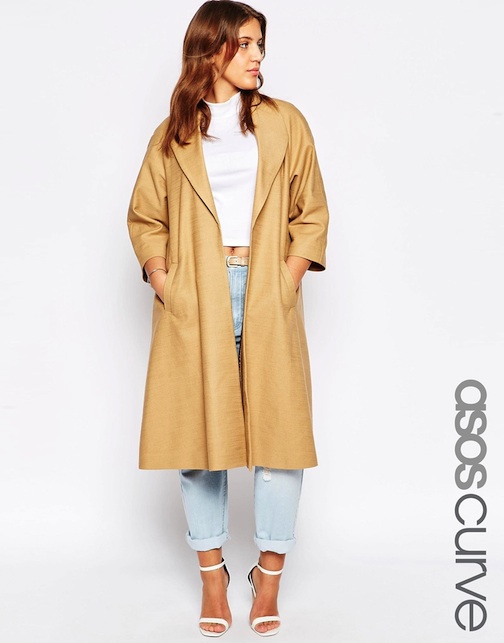 ASOS CURVE, Kimono Sleeve, Coat