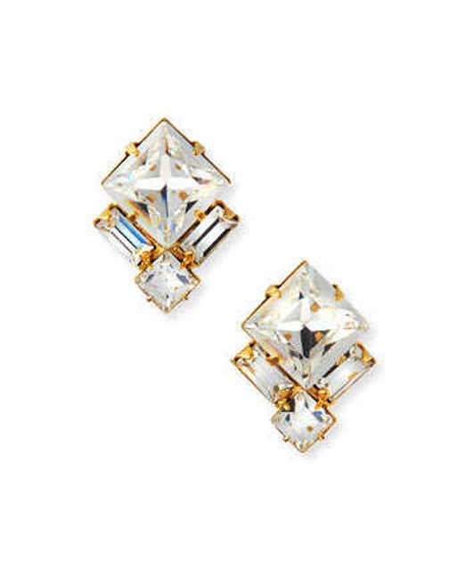 Auden, Ava Crystal Stud Earrings, Cusp