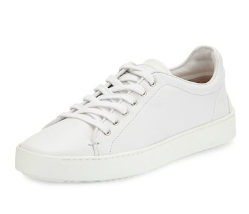 Rag & Bone, Kent Lace-Up Leather Low-Top Sneaker, White