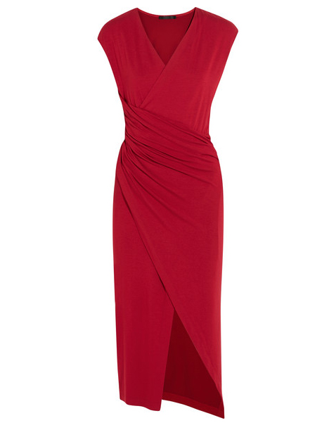 Donna Karan New York, Red, jersey Dress
