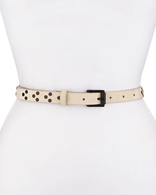 Rag & Bone, Nubuck, Belt, Rivets