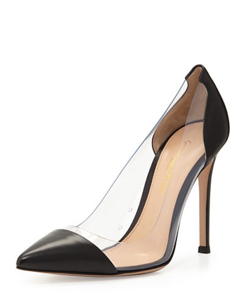 Gianvito Ross, Cap-Toe, Plexi Pump