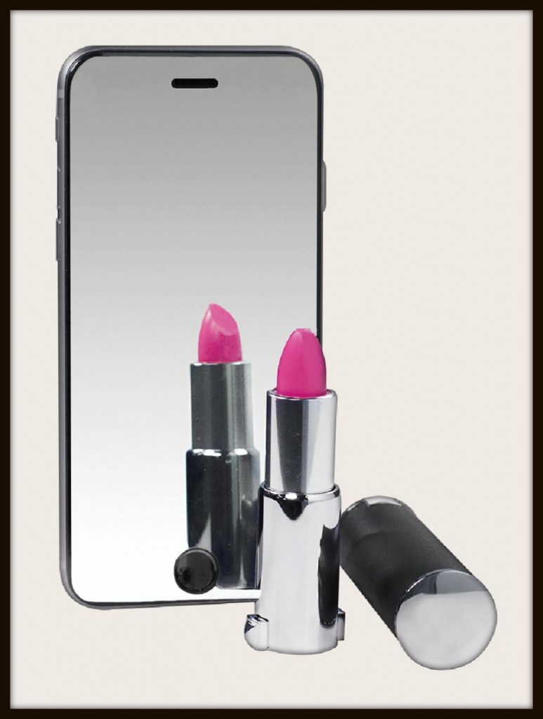 Glam Silver Mirror For Phone