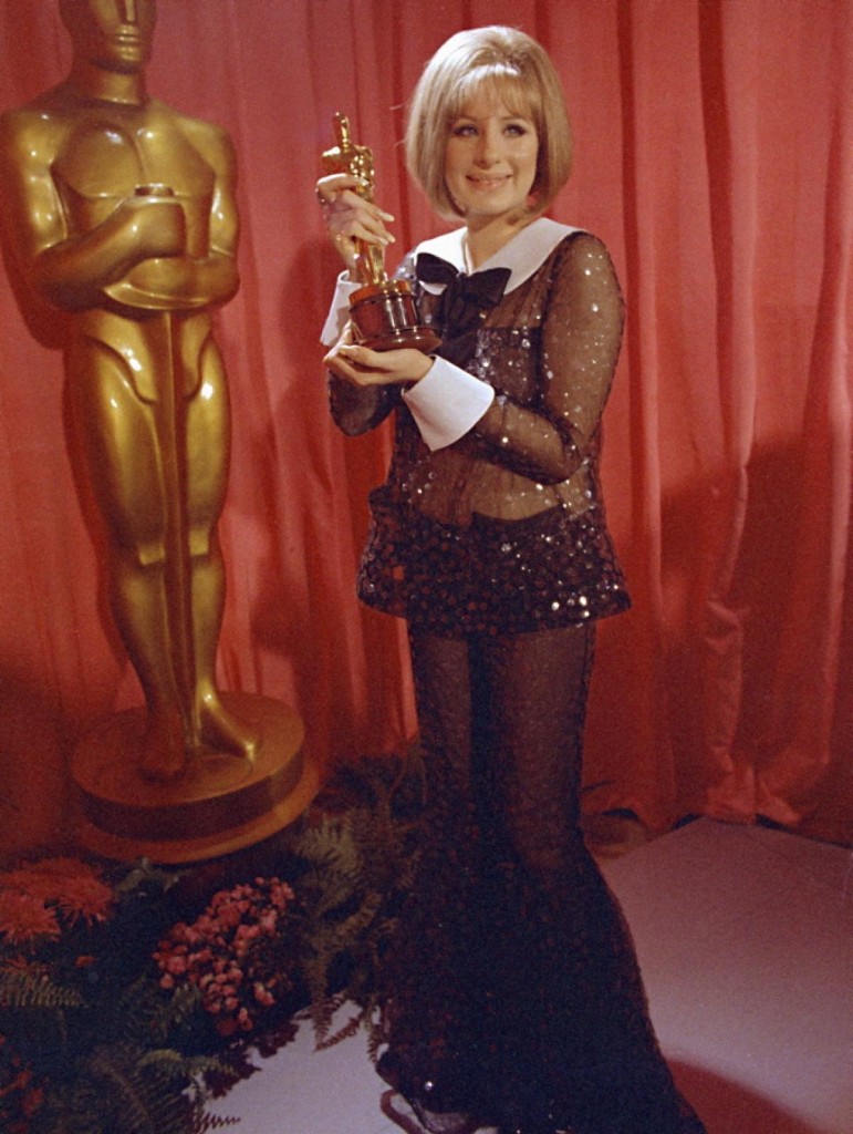 Barbra Streisand, 1969 Oscar, Arnold Scaasi design