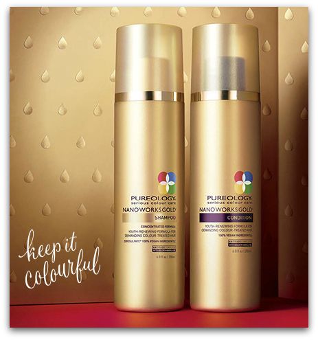 Pureology, Shampoo & Conditioner, Nano Works Gold, keep it colorful