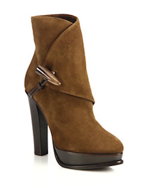 Ralph Lauren Suede Booties 