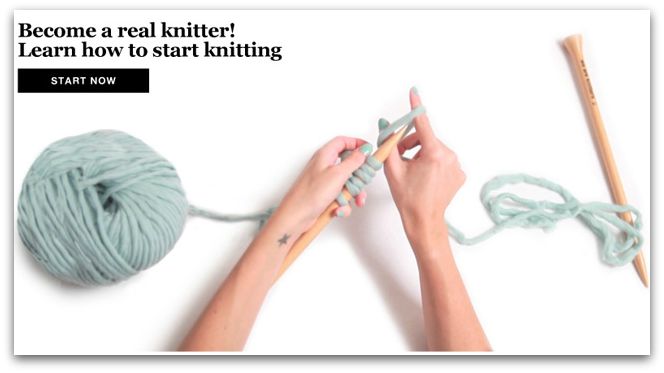 knitting, We Are Knitters, learn to knit