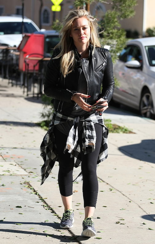 Celebrity Style Steal: Hilary Duff In Gym To Street Wear