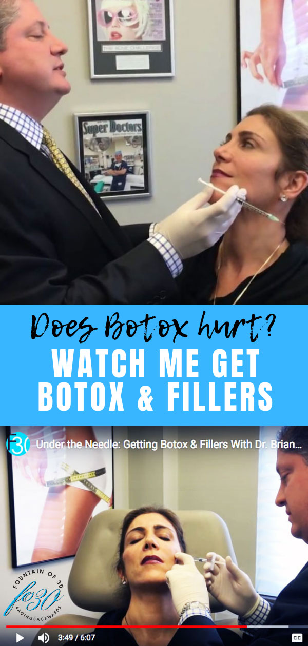 botox injections hurt