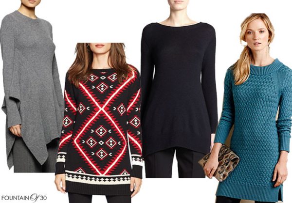 Wearable Trend Alert: The Tunic Sweater - fountainof30.com