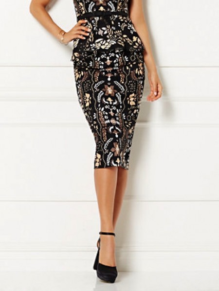 Eva Mendes Collection Emma Jacquard Skirt
