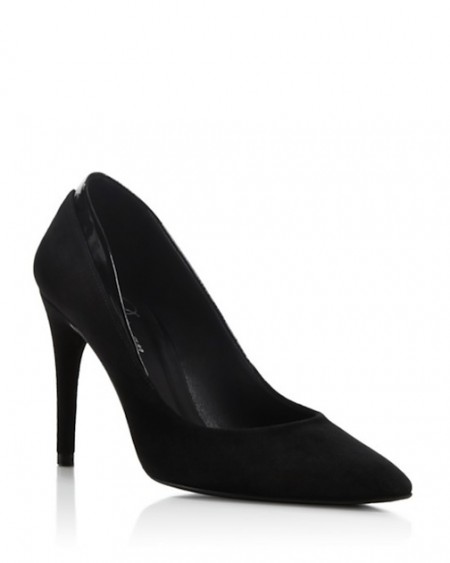 Delman Black Delux High Heel Pumps 