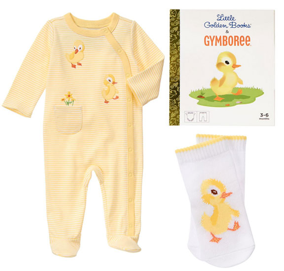 Gymboree Little Golden Books duck