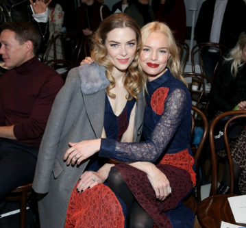Jaime King and Kate Bosworth front row NYFW Tory Burch Fall 16