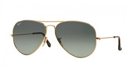 aviator-ray-bans-gold-green