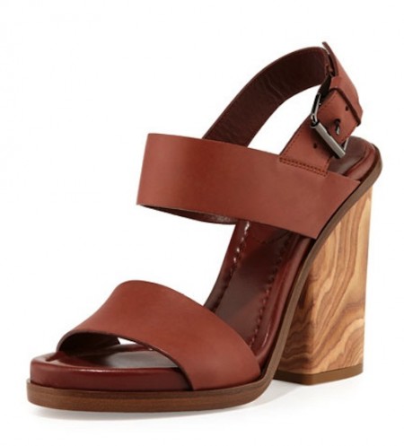 leather-two-band wooden-heel-sandal-brown