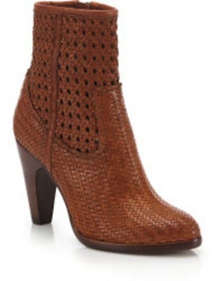 brown-woven-leather-high-heel-ankle-boots