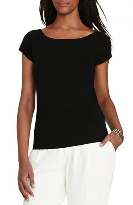 black-boat-neck-tee