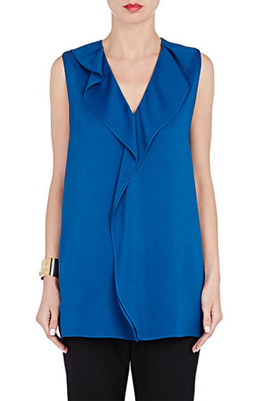 lanvin-Ruffle-top-blue