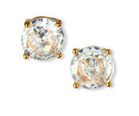 diamond-earrings-cubic-zirconia-solitaire-gold-stud