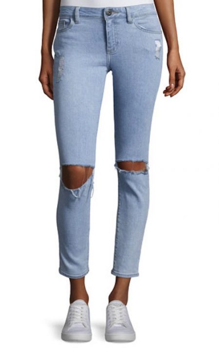DL 1961 Premium Denim Margaux Distressed Cropped Jeans Distressed-Cropped-Jeans