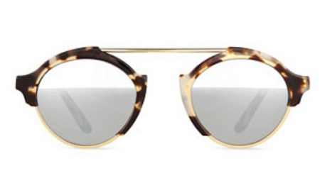 Illesteva Milan IV Round Sunglasses in White Tortoise white-tortoise-round-sunglasses