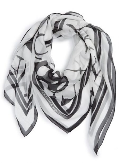 black-white-alexander-mcqueen-silk-skull-scarf
