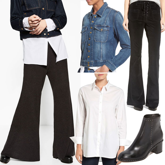 denim-jean-jacket-look-white-shirt-black-pants