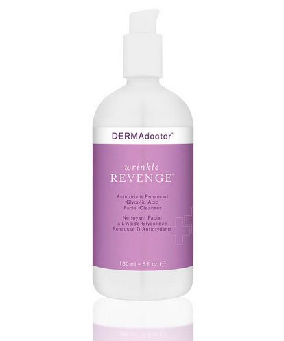 Best facial cleanser DermAdoctor Wrinkle Revenge fountainof30