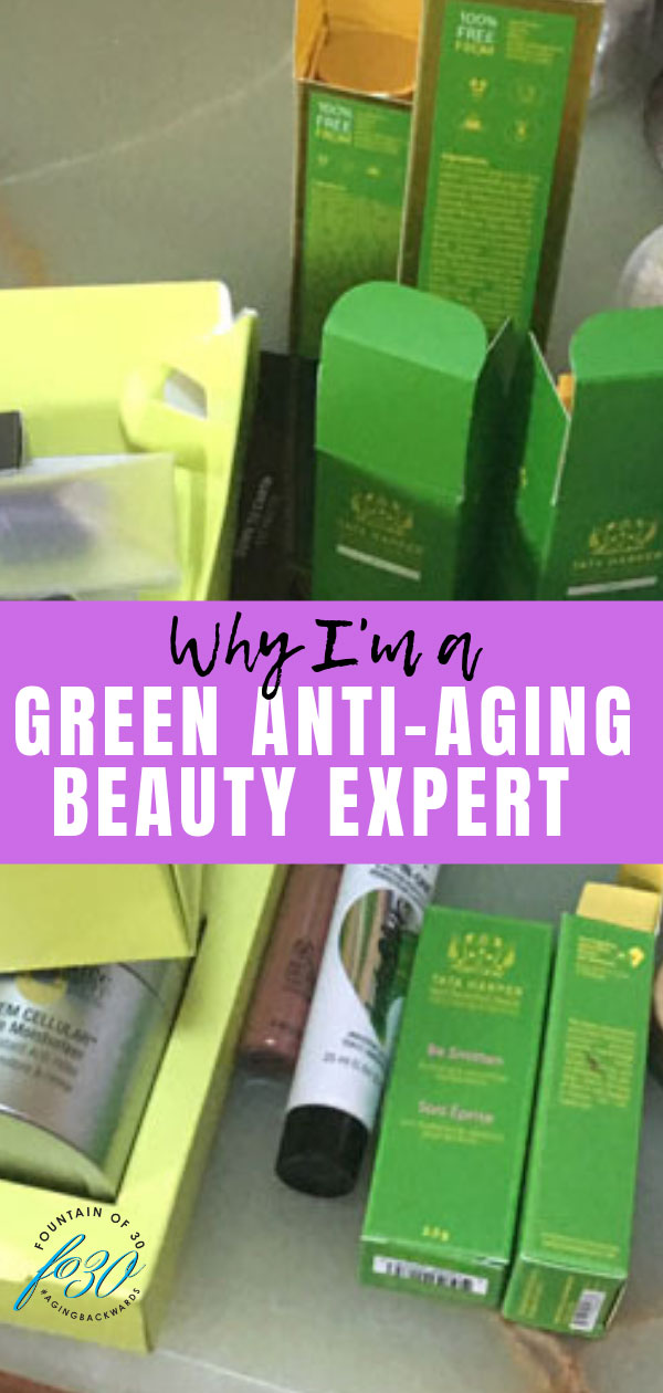 green anti-aging beauty expert