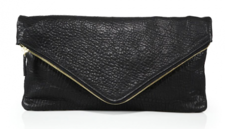black-leather-envelope-clutch