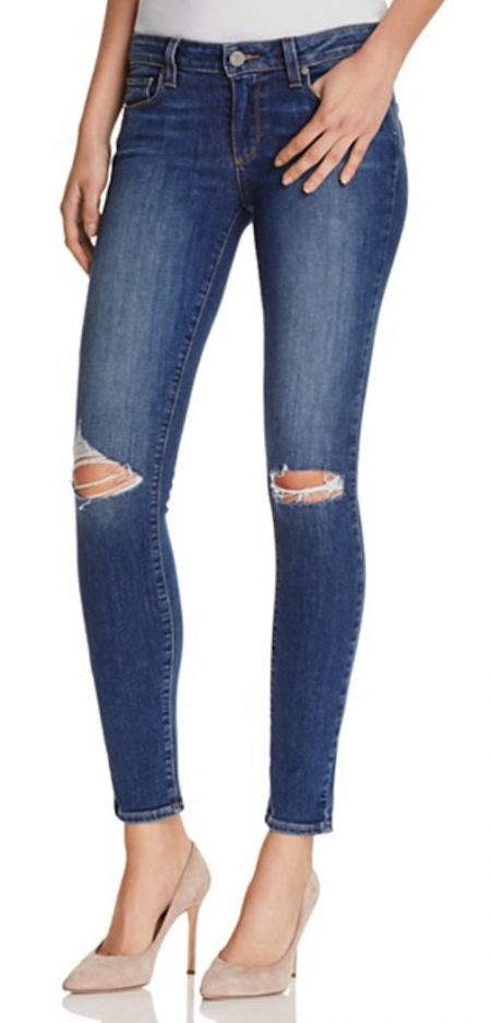 ankle-skinny-jeans-dar-blue-torn-knees