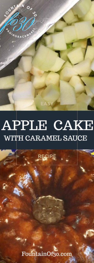 Easy pple Cake With Caramel Sauce Recipe