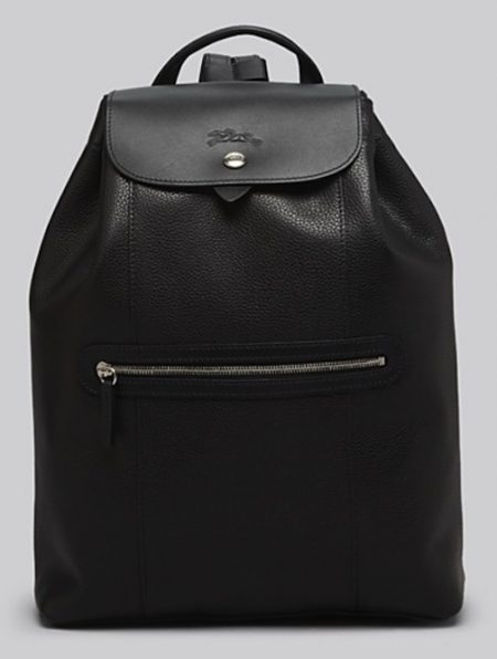 longchamp-black-backpack