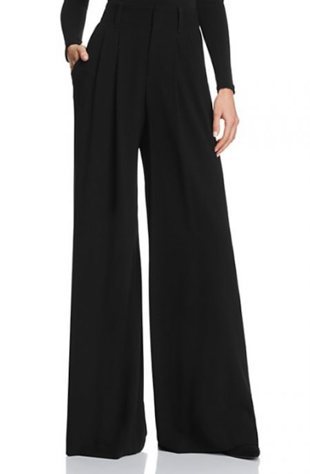 Alice and Olivia black Eloise Wide-Leg Pants black-wide-leg-pants