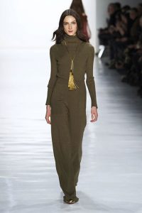 nyfw fall 17 trends olive green runway look