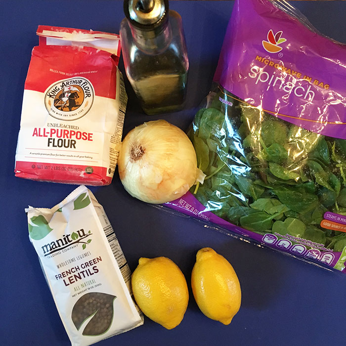 lemon spinach lentil soup recipe