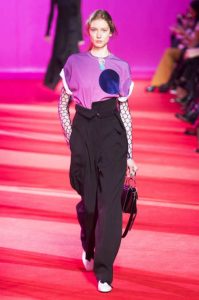 nyfw fall 17 trends wide leg pants on model