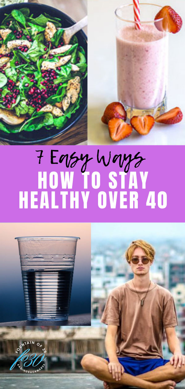 How to Stay Healthy Over 40