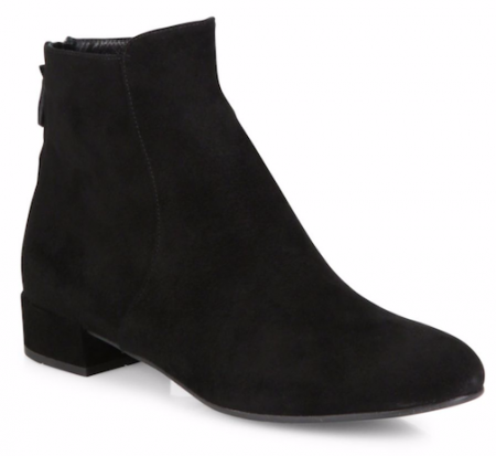 Prada Suede Block Heel Booties Jessica Alba in Modern Boho suede boot