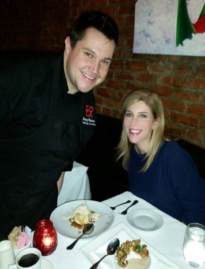 lauren Dimet Waters and cehof at lola mediterranean restaurant great neck ny lola mediterranean restaurant great neck ny