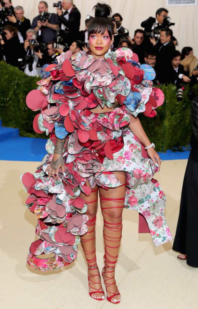 Rihanna in Comme des Garcons Met Gala Met Gala 2017 Best Dressed Celebrities Rihanna