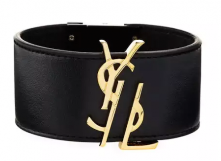 black YSL cuff