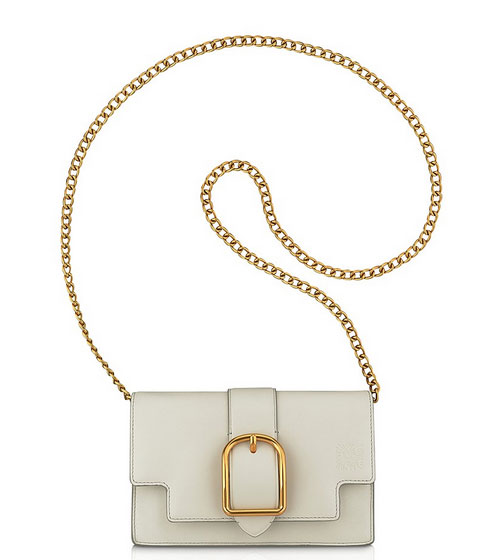 Anne Klein Peggy Leather Crossbody bone Anne Klein Peggy Leather Crossbody