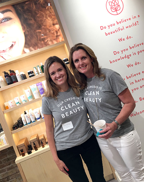 credo clean organic beauty chicago Lydia Harter Annie Jackson Credo COO