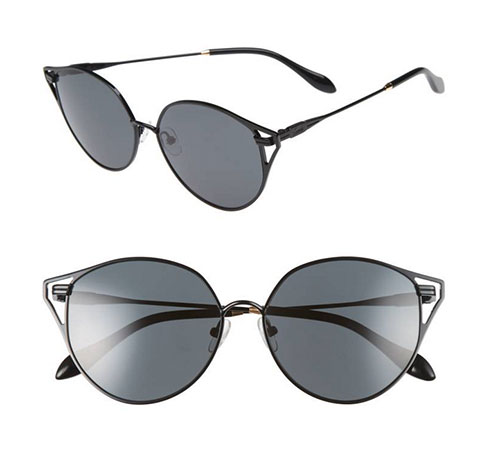 Sonix Ibiza 55mm Cat Eye Sunglasses Jessica Biel Celebrity Look for Less sunglasses