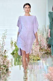 NYFW Spring 18 Trends color lilac dress Ulla Johnson