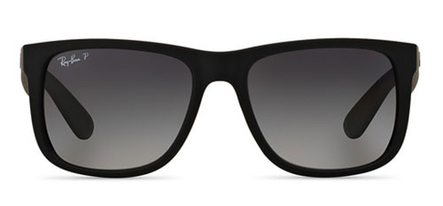 Black Ray-Ban Justin Polarized Sunglasses, 55mm, $163 Nina Garcia celebrity look for less classic raybans