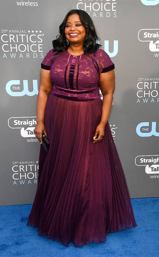 Critics Choice Awards 2018 fashion Octavia Spencer