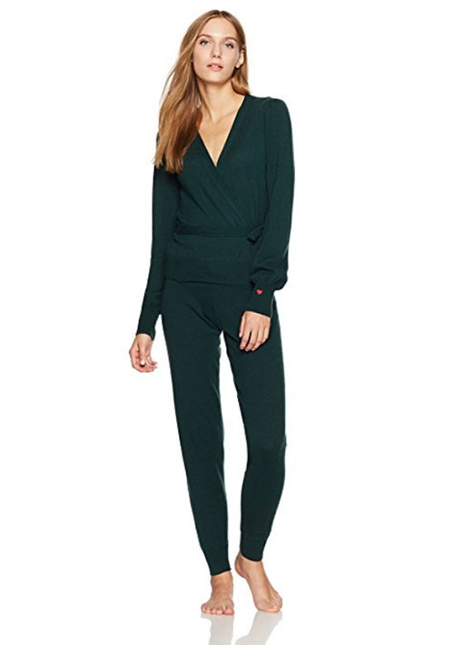 Valentine's Day Gifts Women Over 40 Really Want Dear Drew cashmere wrap top and joggers